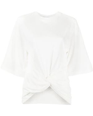 Ambush Gathered Crew-Neck T-Shirt - White