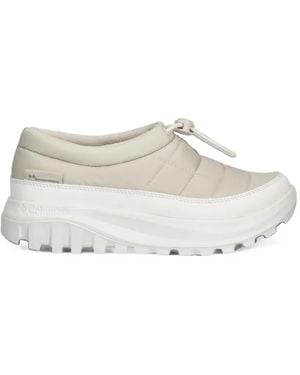 Columbia Wattierte Unwind Slipper Mit Knebelverschluss - Weiß