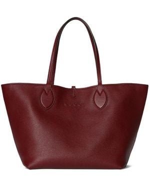 Gucci Large Totissima Leather Tote Bag - Red