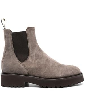 Doucal's Suede Boots - Brown