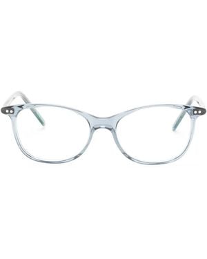 Lunor Brille Mit Schmalem Gestell - Natur