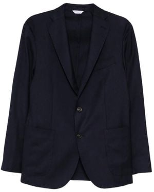 Boglioli Linen K-Jacket - Blue