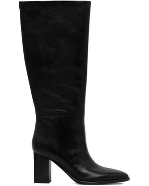 Guess 79Mm Perinna Block-Heel Knee-High Boots - Black
