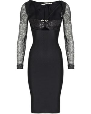 Lethicia Bronstein Bourbon Midikleid - Schwarz