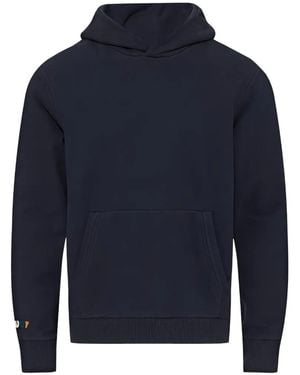 Orlebar Brown Logo-Detail Hoodie - Blue