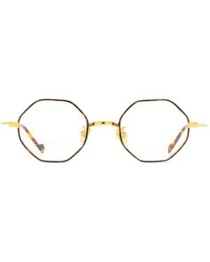 Eyepetizer Yosemite Brille Mit Geometrischem Gestell - Braun
