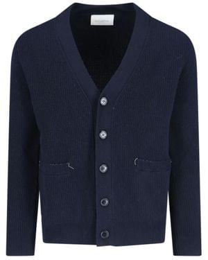 Ballantyne Cashmere Cardigan - Blue