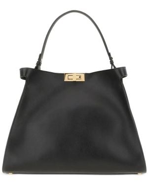 Fendi Bolso Shopper Way - Negro
