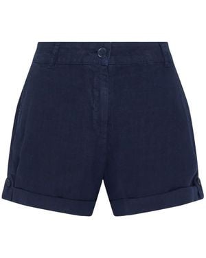Vilebrequin Linen Bermuda Shorts - Blue