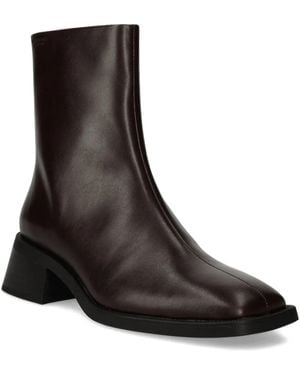 Vagabond Shoemakers 47Mm Block-Heel Boots - Brown