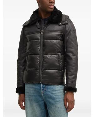 Guess Quilted Padded Jacket - Black