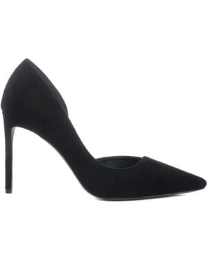 Ginissima Samantha Heeled Court Shoes - Black
