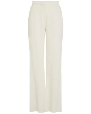 Elie Saab Hose mit ausgestelltem Bein - Weiß