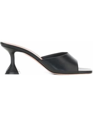 AMINA MUADDI Lupita Leather Sandals - White
