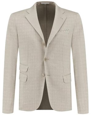 Doriani Colbert Blazer Mit Zwei Knöpfen - Natur