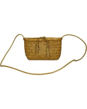 Dragon Diffusion Minsu Woven Leather Tote Bag - Metallic