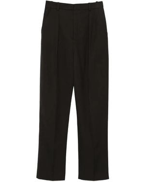 Lemaire Hose mit Faltentaschen - Schwarz