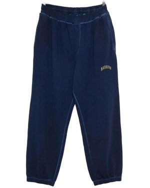 Barrow Logo-Detail Track Pants - Blue