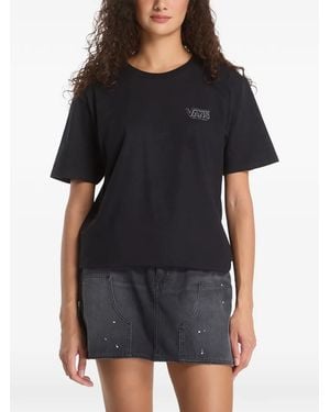Vans Camiseta Slice 66 Con Logo - Negro