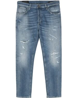 Dondup Distressed-Finish Jeans - Blue