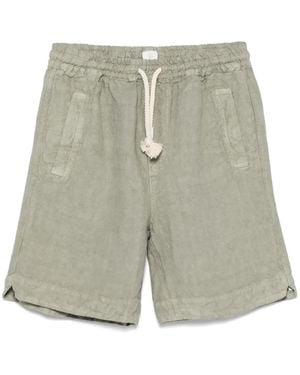 Eleventy Linen Shorts - Grey