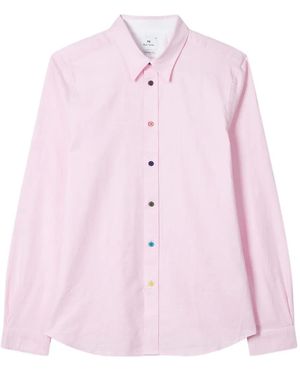 Paul Smith Button-Up Shirt - Pink