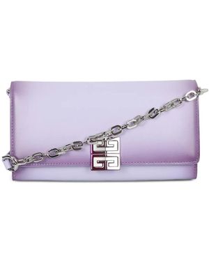 Givenchy Borsa Mini Con Placca 4G - Viola
