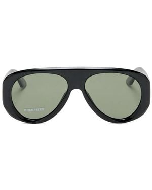 Le Specs Dream Boat Sunglasses - Green