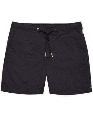 Orlebar Brown Bulldog Seersucker Swim Shorts - Blue