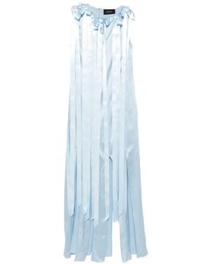 Simone Rocha Unbounded Ribbon-Detail Sleeveless Dress - Blue
