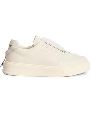 Barracuda Phoenix Tumbled-Leather Sneakers - Natural