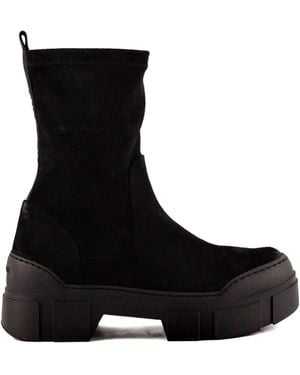 Vic Matié V14 Roccia-stretch Ankle Boots - ブラック