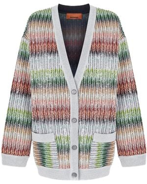 Missoni Cárdigan A Rayas - Verde