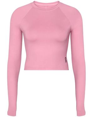 On Shoes Studio Cropped T-Shirt - Pink