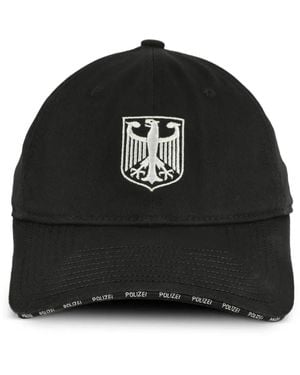 Vetements Polizei Eagle-Emblem Baseball Cap - Black