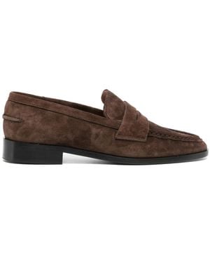 Atp Atelier Airola Walnut Loafer aus Wildleder - Braun