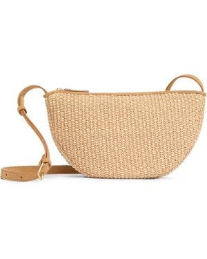 Mansur Gavriel Moon Sling Cross Body Bag - Natural