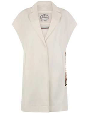 Herno Sleeveless Gilet - White