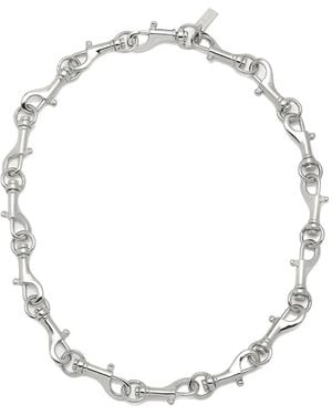 Yoj Lobster-Clasp Necklace - White