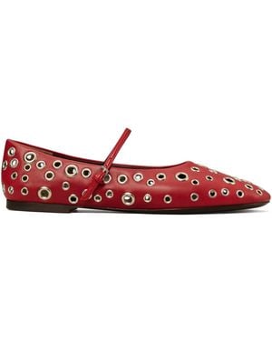 Tory Burch Mary Janes Mit Ösen - Rot