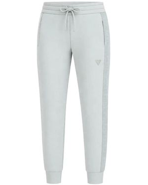 Guess Drawstring-Waist Track Trousers - Grey