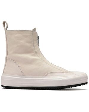 Officine Creative Leather Trainers - Natural