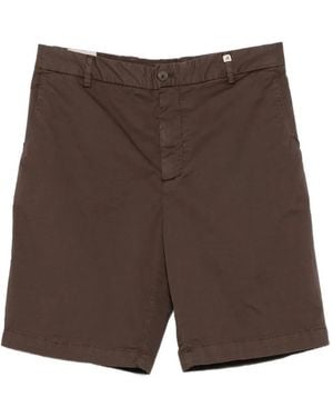 Myths Mid-Length Shorts - Brown