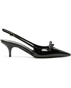Miu Miu With Heel - Black