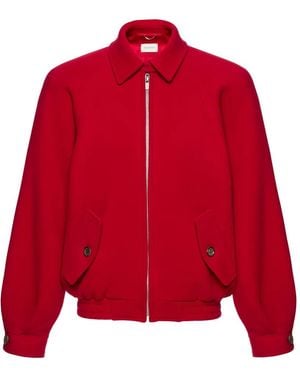 Magda Butrym Zip-Up Jacket - Red