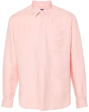 Ralph Lauren Logo-Embroidered Shirt - Pink