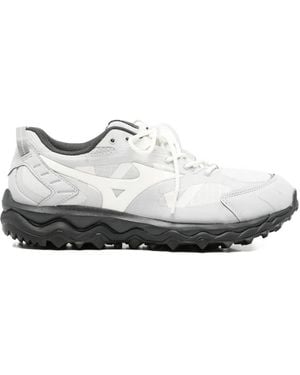 Mizuno Wave Mujin Tl Gtx Lace-Up Sneakers - White