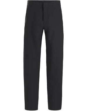 Veilance Elastic-Waistband Straight-Leg Pants - Black