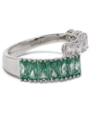 Swarovski Matrix Emerald-Zirconia Ring - Green