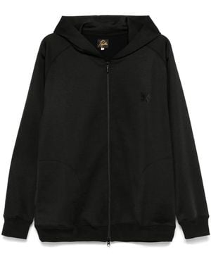 Needles Felpa Con Zip - Nero
